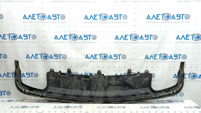 Губа заднего бампера Audi A6 C7 16-18 рест s-line серая, царапины