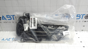 Решітка переднього бампера права BMW X5 F15 14-18 закрита з сірою накладкою