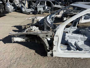 Четверть передняя левая Audi A6 C7 12-18 на кузове, белая
