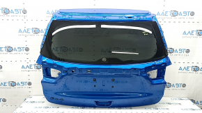 Дверь багажника голая со стеклом Jeep Compass 17-26 тонировка, синий PBJ