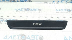Накладка порога внешняя передняя правая BMW X3 F25 11-17 черная, царапины