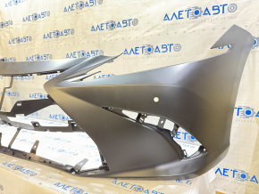 Бампер передний голый Lexus ES 19-26 под парктроники, без омывателей