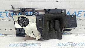 Накладка передней панели пространства ног водителя BMW X3 F25 11-17 черная