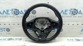 Руль голый BMW X3 F25 11-17 кожа черная с подогревом, Sport, потерт