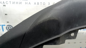 Губа переднего бампера Mazda CX-5 22-25 структура черная, царапины, потерта
