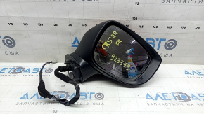 Дзеркало бічне праве у зборі Mazda CX-5 17-25 7 пінів, BSM, підігрів, поворотник, червоне, потерто