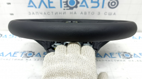 Руль голый Jeep Compass 23-26 кожа, черный, с подогревом, с накладкой