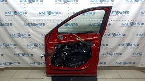 Дверь в сборе передняя правая Mazda CX-5 17-25 красный 46V, keyless, триплекс