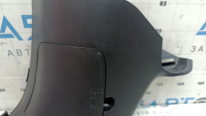 Накладка передней стойки нижняя левая Mazda CX-5 17-25 черная, с накладкой, царапины