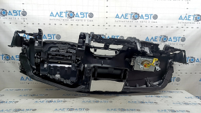Торпедо передняя панель с AIRBAG Mazda CX-5 17-24 черная
