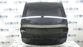 Двері багажника голі зі склом Toyota Prius 30 12-15 чорний 202, з двома стеклами, тичка, подряпини на склі