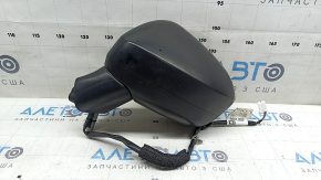 Зеркало боковое левое в сборе Nissan Rogue 21-25 BSM, S, 5 пинов, структура, BSM