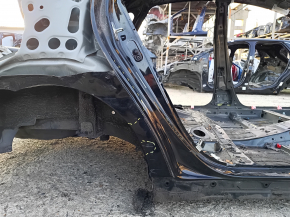 Захід сонця заднього крила правий Toyota Prius 30 13-15 на кузові, чорний, зам'ятий, тичка
