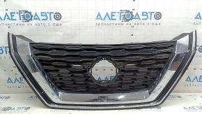 Грати радіатора grill Nissan Rogue 21-23 без камери