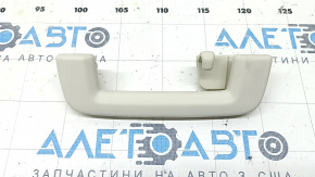 Ручка стелі ззаду права Ford Escape MK3 13-19 сіра, зламане кріплення заглушки
