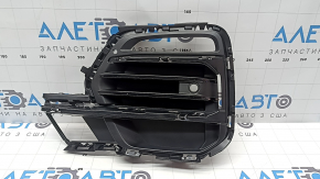 Решітка переднього бампера ліва BMW X5 G05 19-23 під парктронік та ПТФ, X-Line
