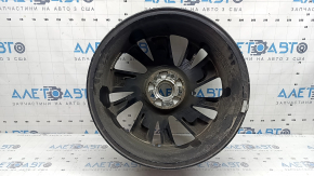 Диск колесный R19 x 7J ET45 5x114.3 Mazda CX-5 22-24 черный с хромом, тип 2, легкая бордюрка
