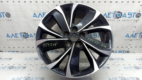Диск колесный R19 x 7J ET45 5x114.3 Mazda CX-5 22-25 черный с хромом, тип 2, легкая бордюрка