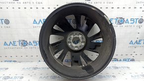 Диск колесный R19 x 7J ET45 5x114.3 Mazda CX-5 22-24 черный с хромом, тип 2, легкая бордюрка