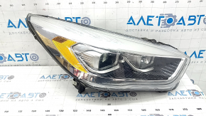 Фара передняя правая в сборе Ford Escape MK3 17-19 рест, ксенон+led светлая, тычка