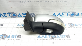 Зеркало боковое левое в сборе Ford Escape MK3 17-19 рест, 12 пинов, поворотник, подсветка, подогрев, серебро