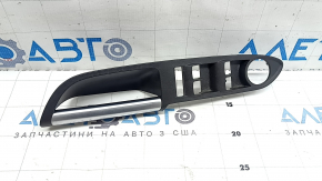 Накладка керування склопідйомником переднім лівим Ford Escape MK3 13-19 чорна з хром