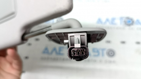 Козырек левый Jeep Grand Cherokee WL 21-23 серый с подсветкой, без крючка, Home link, под чистку
