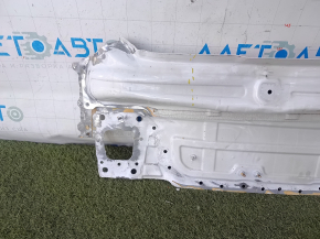 Задняя панель Audi A3 8V 15-18 4d 2 части, высверлена, белая, примята