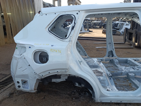 Чверть крило ззаду права Nissan Rogue 21-26 на кузові, біла, тичка