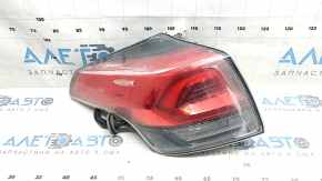 Ліхтар зовнішній крило лівий Toyota Rav4 16-18 LED, запітнілий