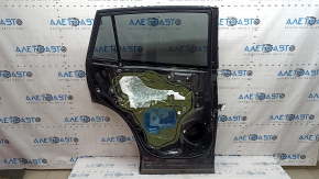 Дверь в сборе задняя левая Toyota Rav4 13-18 черный 209, крашенная 0.15-0.2, тычка на молдинге