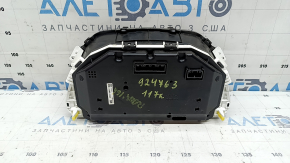 Щиток приборов Toyota Rav4 16-18 hybrid 117к, царапины, сломана защелка, надлом защелки