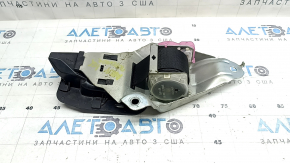 Ремінь безпеки задній центральний Toyota Rav4 16-18 чорний, hybrid