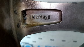 Диск колесный R18х7.5J Toyota Rav4 16-18 бордюрка, корозия