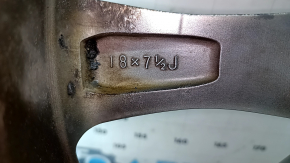 Диск колесный R18х7.5J Toyota Rav4 16-18 бордюрка, корозия