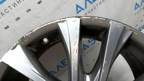 Диск колесный R18х7.5J Toyota Rav4 16-18 бордюрка, корозия