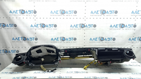 Торпедо передня панель верхня частина з AIRBAG Toyota Rav4 13-18 чорна