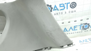 Накладка задней стойки правая Toyota Rav4 13-18 серая, царапины, побелел пластик, под чистку
