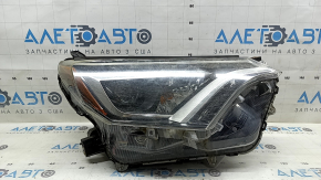 Фара передняя правая Toyota Rav4 16-18 LED, под полировку