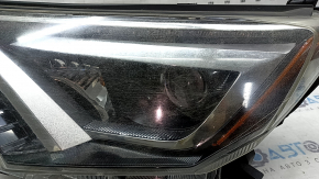Фара передняя левая в сборе Toyota Rav4 16-18 LED, под полировку