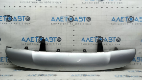 Накладка заднього бампера нижня Toyota Rav4 16-18 срібло, CAPA, подряпини, сколи