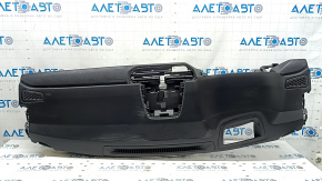 Торпедо передняя панель с AIRBAG Honda Accord 23-26 черная, под проекцию
