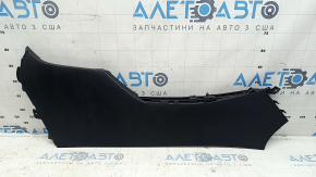 Накладка центральної консолі збоку права Honda Accord 13-17 чорна, подряпини, потерта