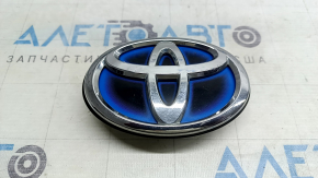Емблема логотип TOYOTA двері багажника Toyota Rav4 16-18 hybrid, зламана напрямна