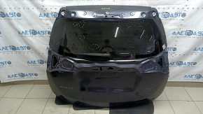 Двері багажника голі зі склом Toyota Rav4 16-18 під електро та камеру, чорний 209, з трапецією двірника та повідцем, подряпини на склі, тичка
