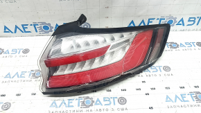 Ліхтар зовнішній крило правий Ford Edge 19-24 рест Titanium, ST, розбите скло, тріщини