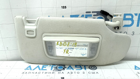 Козирок правий Ford Edge 15-24 сірий, без гачка, без заглушки, під хімчистку