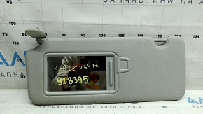Козирок лівий Kia Sportage 23-26 сірий без панорами, без гачка, під чищення