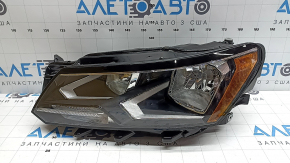 Фара передняя левая VW Passat b8 16-19 USA галоген