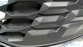 Решетка радиатора grill в сборе Kia Sportage 23-25 структура, без кронштейнов, треснута, отсутствуют фрагменты
